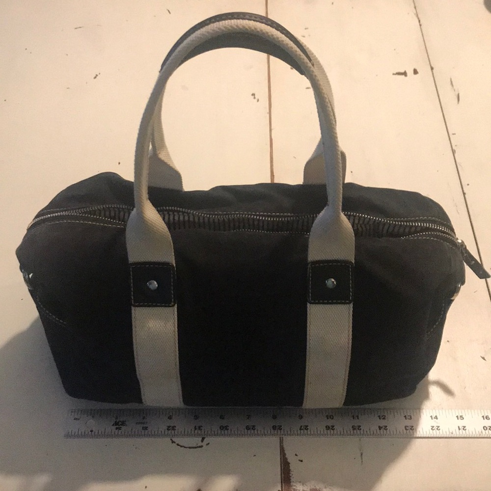 Gap Black Canvas Shoulder Bag